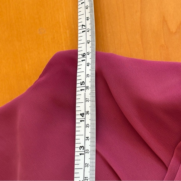 Azazie raspberry red bridesmaid sleeveless maxi dress - Picture 9 of 12